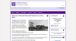 Desktop Screenshot of knightsinnlondonairport.com